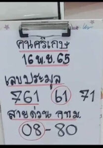 หวยเด็ดเลขประมูล 16-6-66