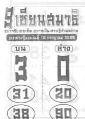 หวยไทย 9เซียนสมาธิ 16/7/66
